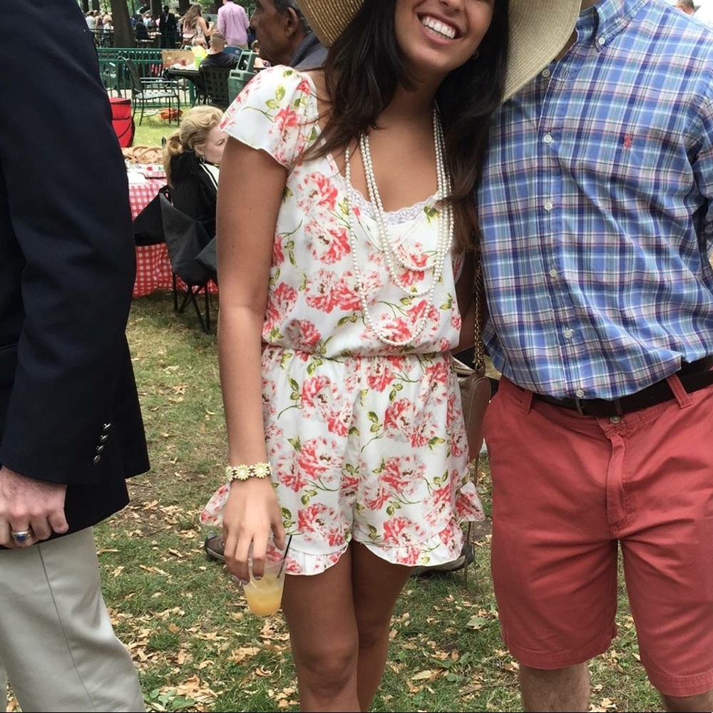 Pins and Needles Floral romper